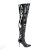 Pleaser CLASSIQUE-3000 Overknee Boots Patent Black EU-40 / US-10