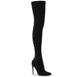 Pleaser COURTLY-3005 Overknee Boots Black EU-42 / US-12