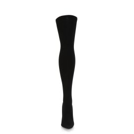 Pleaser COURTLY-3005 Overknee Boots Black EU-42 / US-12