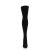 Pleaser COURTLY-3005 Overknee Boots Black EU-42 / US-12