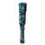 Pleaser COURTLY-3011 Overknee Boots Sequins Green Blue EU-41 / US-11