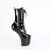 Pleaser CRAZE-1040 Plateau Ankle Boots Patent Black EU-42 / US-12