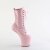Pleaser CRAZE-1040 Plateau Ankle Boots Patent Light Pink EU-38 / US-8
