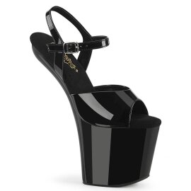 Pleaser CRAZE-809 Plateau Sandalettes Patent Black EU-37...