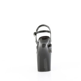 Pleaser CRAZE-809 Plateau Sandalettes Patent Black EU-37 / US-7