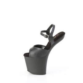 Pleaser CRAZE-809 Plateau Sandalettes Faux Leather Black EU-37 / US-7