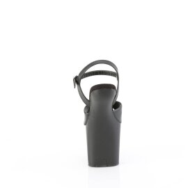 Pleaser CRAZE-809 Plateau Sandalettes Faux Leather Black EU-38 / US-8