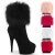 Pleaser DELIGHT-1000 Plateau Ankle Boots Faux Suede EU-37 / US-7
