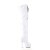 Pleaser DELIGHT-3027 Plateau Overknee Boots Patent White EU-35 / US-5