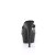 Pleaser DELIGHT-601-6RM Plateau Mules Faux Suede Rhinestones Black EU-35 / US-5
