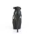 Pleaser DELIGHT-621 Plateau Sandalettes Faux Leather Black EU-38 / US-8
