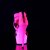 Pleaser DELIGHT-669UV Plateau Sandalettes Neon Pink EU-38 / US-8