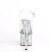 Pleaser DISCOLITE-708FLP Plateau Sandalettes Transparent Colorful EU-40 / US-10