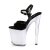 Pleaser DISCOLITE-809 Plateau Sandalettes Patent Black Colorful EU-38 / US-8