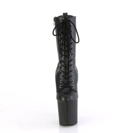 Pleaser ENCHANT-1040 Platform Boots Faux Leather Black...