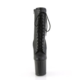 Pleaser ENCHANT-1040PK Platform Boots Faux Leather Black...