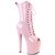 Pleaser ENCHANT-1041 Platform Boots Patent Light Pink EU-37 / US-7