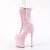 Pleaser ENCHANT-1041 Platform Boots Patent Light Pink EU-37 / US-7