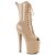 Pleaser ENCHANT-1041 Platform Boots Patent Nude EU-40 / US-10