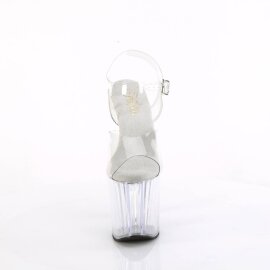 Pleaser ENCHANT-708 Plateau Sandalettes Transparent EU-38...
