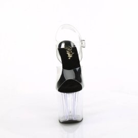 Pleaser ENCHANT-708 Plateau Sandalettes Transparent EU-37...