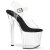 Pleaser ENCHANT-708 Plateau Sandalettes Transparent EU-38 / US-8