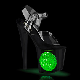 Pleaser ENCHANT-708LT-CIRCLE Plateau Sandalettes...