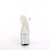 Pleaser ENCHANT-708LT-CIRCLE Plateau Sandalettes Transparent Silver EU-35 / US-5