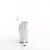 Pleaser ENCHANT-708LT-CIRCLE Plateau Sandalettes Transparent Silver EU-35 / US-5