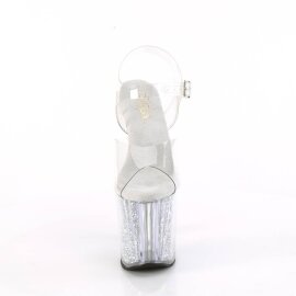 Pleaser ENCHANT-708RSI Plateau Sandalettes Glitter...