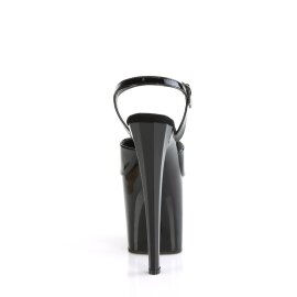 Pleaser ENCHANT-709 Plateau Sandalettes Patent Black EU-35 / US-5