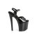 Pleaser ENCHANT-709 Plateau Sandalettes Patent Black EU-37 / US-7