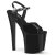 Pleaser ENCHANT-709 Plateau Sandalettes Patent Black EU-39 / US-9