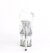 Pleaser ESTEEM-708 Plateau Sandalettes Transparent EU-38 / US-8