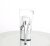 Pleaser ESTEEM-708CHLG Plateau Sandalettes Glitter Silver EU-35 / US-5
