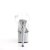 Pleaser ESTEEM-708DM Plateau Sandalettes Rhinestones Transparent Silver EU-36 / US-6