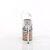 Pleaser ESTEEM-708LG Plateau Sandalettes Glitter Transparent Rose Gold EU-38 / US-8