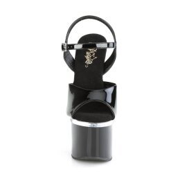 Pleaser ESTEEM-709 Plateau Sandalettes Patent Black...