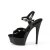 Pleaser EXCITE-609 Plateau Sandalettes Patent Black EU-36 / US-6