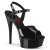 Pleaser EXCITE-609 Plateau Sandalettes Patent Black EU-39 / US-9
