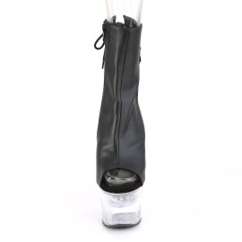 Pleaser FLASHDANCE-1018-7 Plateau Ankle Boots Faux...