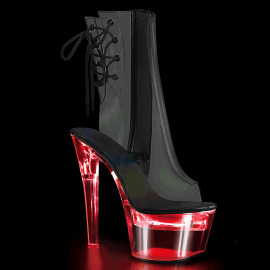 Pleaser FLASHDANCE-1018C-7 Plateau Ankle Boots...