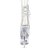 Pleaser FLASHDANCE-1018C-7 Plateau Ankle Boots Transparent EU-35 / US-5