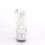 Pleaser FLASHDANCE-608CH Plateau Sandalettes Transparent Colorful EU-37 / US-7