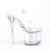 Pleaser FLASHDANCE-708SCH Plateau Sandalettes Transparent Colorful EU-40 / US-10