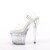 Pleaser FLASHDANCE-708SPEC Plateau Sandalettes Transparent Colorful EU-38 / US-8