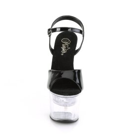Pleaser FLASHDANCE-709 Plateau Sandalettes Transparent...