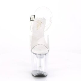 Pleaser FLASHDANCE-808 Plateau Sandalettes Transparent...