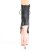 Pleaser FLAMINGO-1020 Plateau Ankle Boots Faux Leather Chrome Rose Gold Black EU-35 / US-5