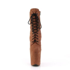 Pleaser FLAMINGO-1020FS Plateau Ankle Boots Faux Suede...